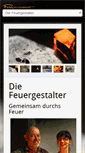 Mobile Screenshot of feuergestaltung.de